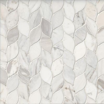 Elia Polished by Alison Victoria Marble Mosaic Wall and Floor Tile