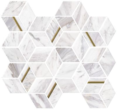 Soren Marble Mosaic Wall and Floor Tile 11 x 14 in. The Tile Shop