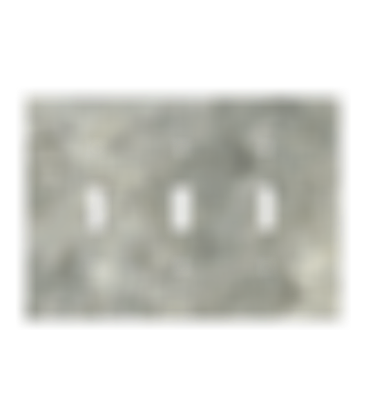 Grey Mottled Natural Stone Trim Outlet Cover