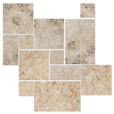 Chalk White RMB Porcelain Wall and Floor Tile - 7 x 12.5 in.