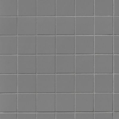 Metropolis Dark Grey Polished Porcelain Mosaic Wall and Floor Tile 2