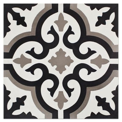 Patterned Tiles: Porcelain and Encaustic Cement