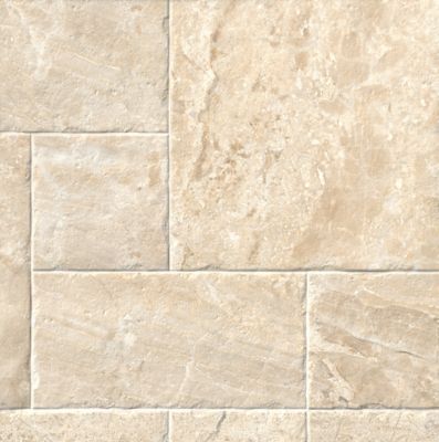 Wall & Floor Tiles, Lino Beige Patterned Tile