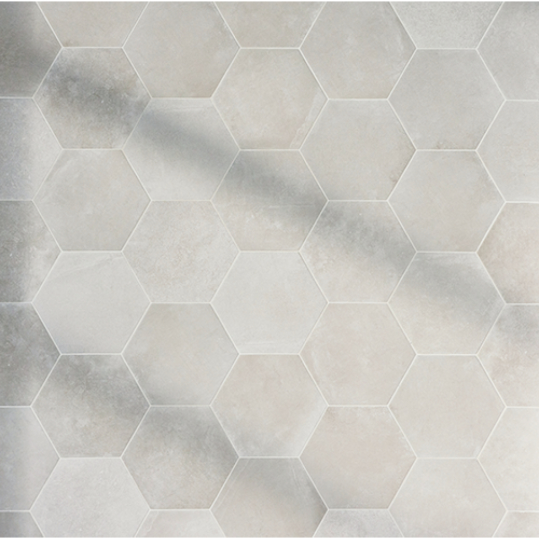 Nord Ris Hex Porcelain Wall and Floor Tile - 8 in. - The Tile Shop
