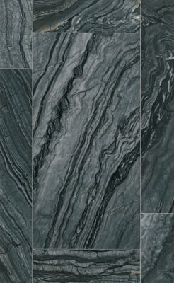 Silver Wave Polished Wall and Floor tile - 12 x 24 in.