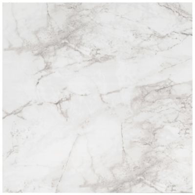Umbria White Polished Porcelain Wall and Floor Tile - 32 x 32 in. - The Tile  Shop