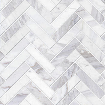 Volakas Marble Tile Collection The, Large Herringbone Marble Tile Floor