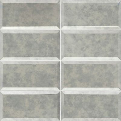 Glamorous Silver Mirror Glass Subway Tile - Perfect for Kitchen or