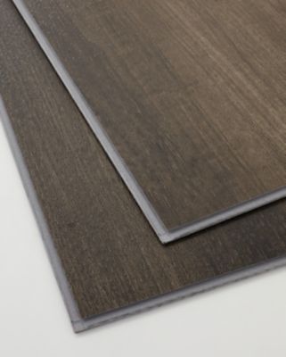 Madera Marron Luxury Vinyl SPC Floor Tile - 7 x 48 in. - The Tile Shop