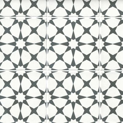 Graphic Tile Mosaic Lozenge - Luxury S00 Red