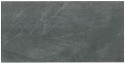 Enso Charcoal Black 24x48 Ribbed Matte Porcelain Wood Look Tile