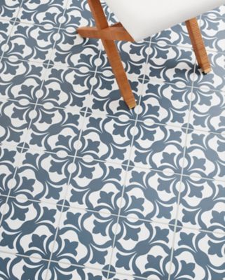 Zara Blue Porcelain Wall and Floor Tile - 8 x 8 in. - The Tile Shop