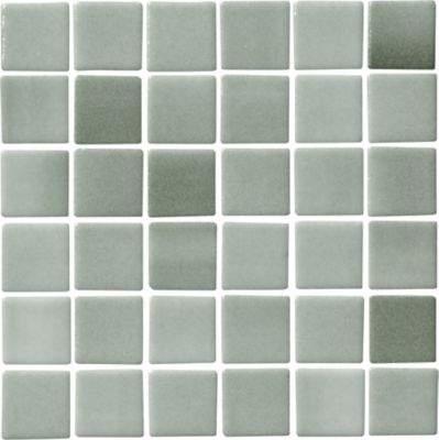 Swell Green Glass Mosaic Wall and Floor Tile - 2 in.