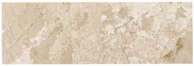 Queen Beige Polished Marble Wall and Floor Tile 4 x 12 in. The Tile