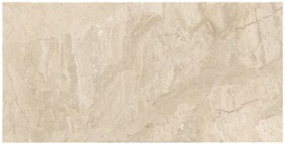 Queen Beige Tumbled Marble Wall and Floor Tile 12 x 24 in. The Tile