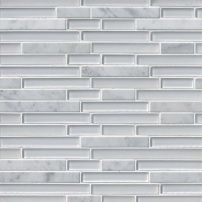 Key Largo Glass Mix Stria Mosaic Tile 12 x 12 in. The Tile Shop