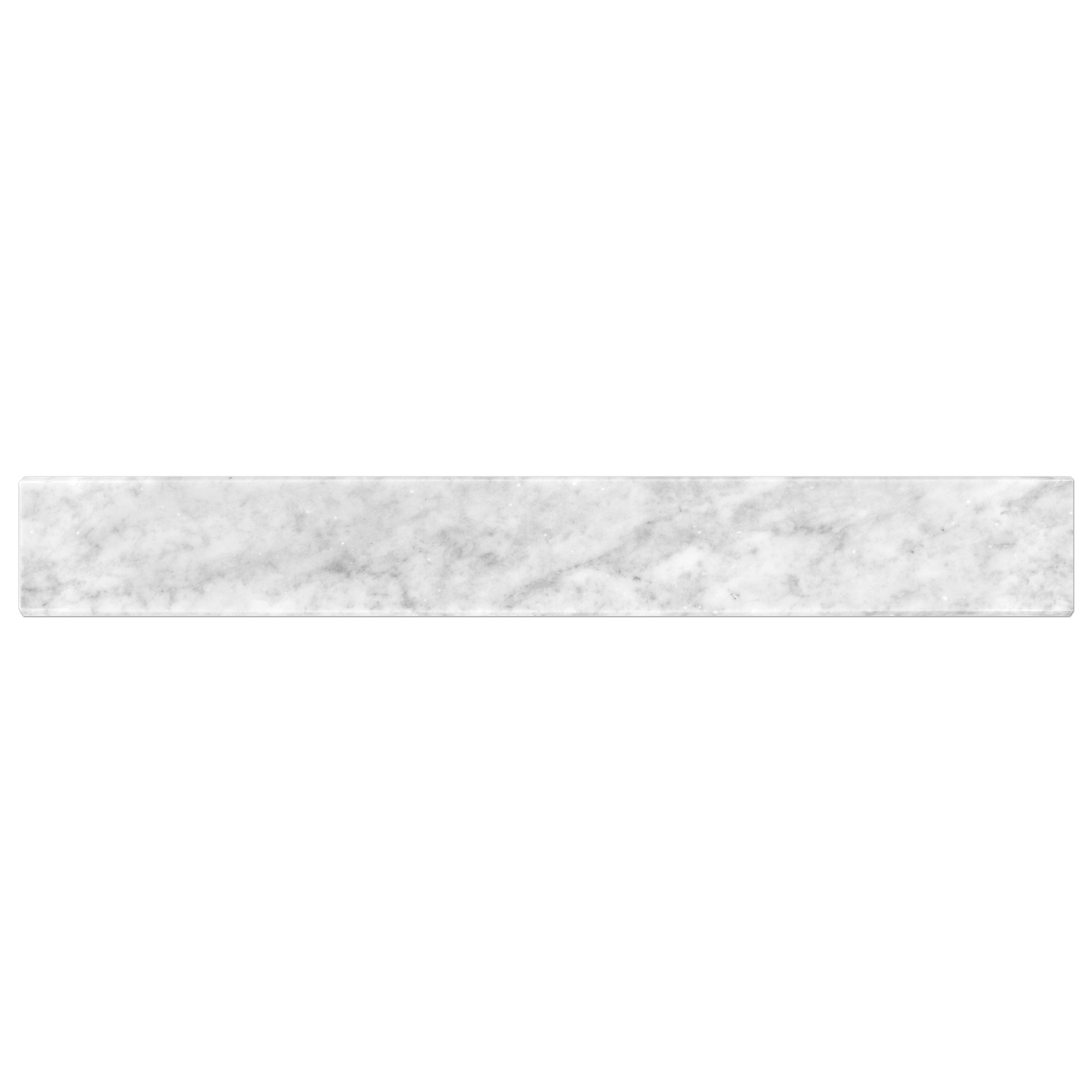 Bianco Carrara Pol Thres 91.5x11.5x1.5cm