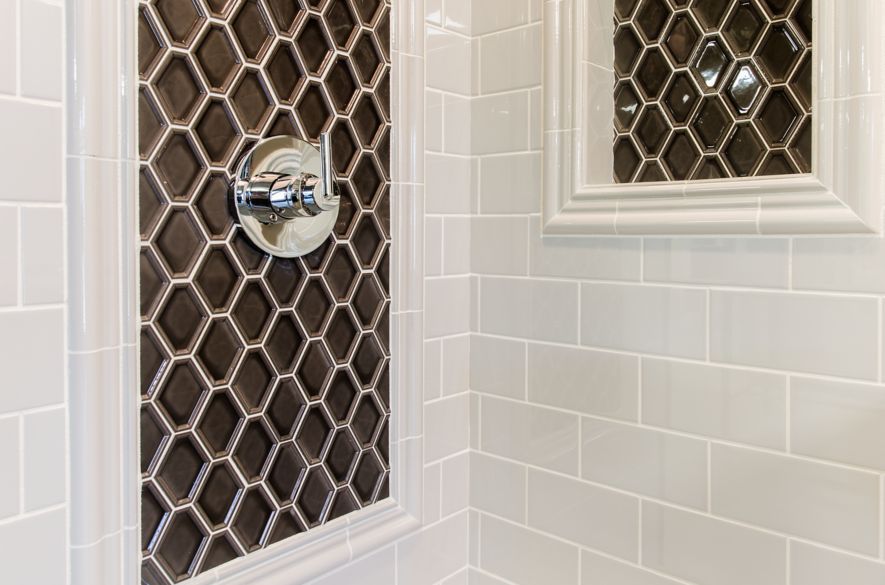 bathroom wall tiles. 