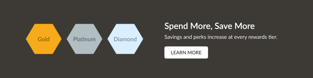 Learn more about the savings and perks associated with the three Pro Rewards tiers: Gold, Platinum and Diamond.