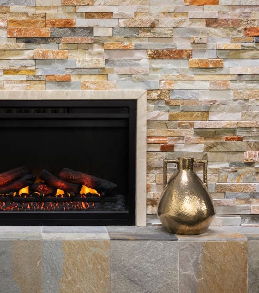 fireplace stove tiles.