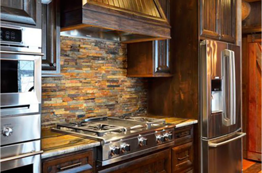 colorful kitchen backsplash tiles.