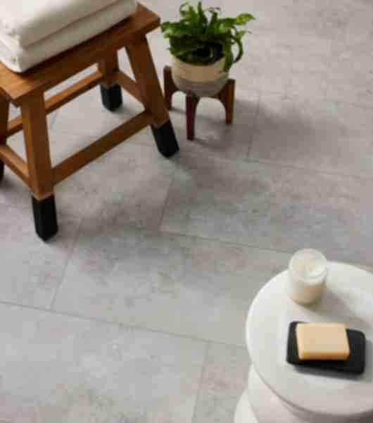 Trecento Mountains Gray™ Beveled Luxury Vinyl Floor Tile