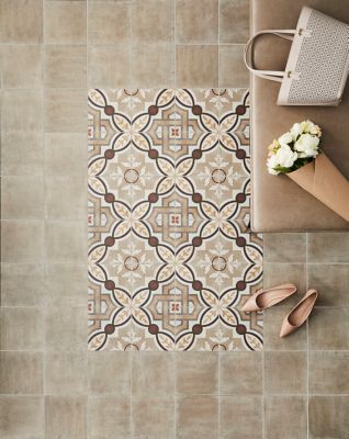 Britannia Bianco Porcelain Wall and Floor Tile - 8 in. - The Tile Shop