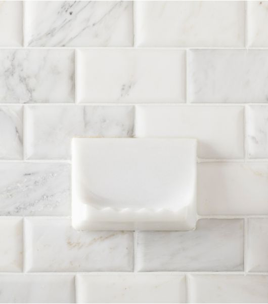 Porcelain Bathroom Fixtures The Tile, Installing A Soap Dish In Tile Shower