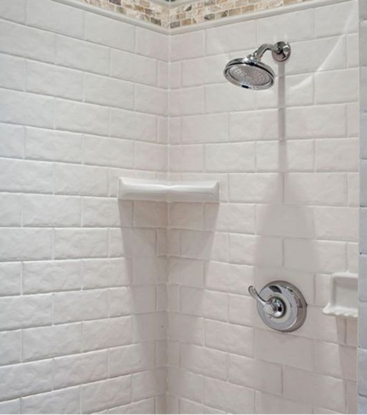 How to Install a Soap Dish in a Tile Shower