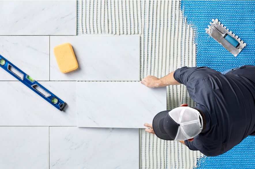 tile installation 