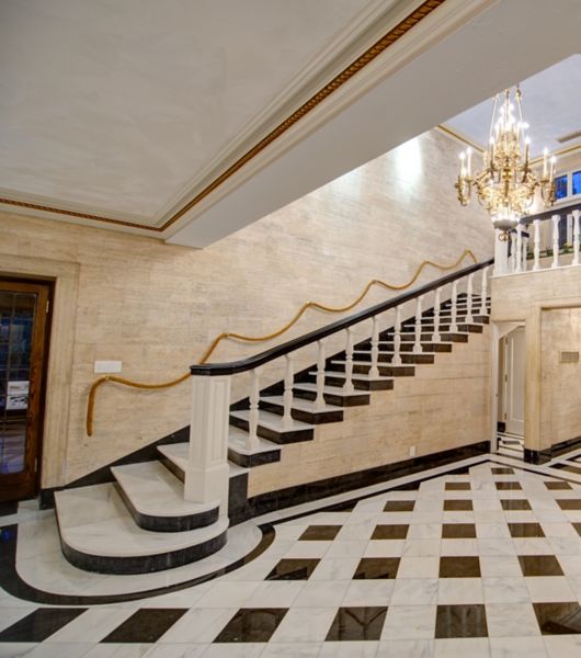 Grand Marble Entryway