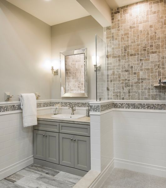 Wood Grain Bathroom Floor Tile – Flooring Site