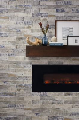 Colonial Wood White Brillo Rev Ceramic Subway Tile - 3 x 12 in. - The ...