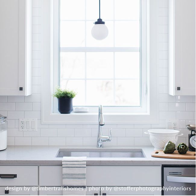 kitchen backsplash.