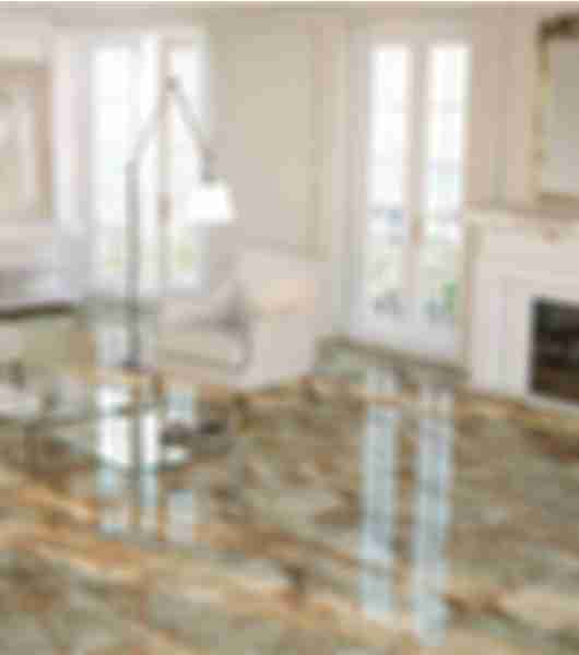 glazed living room marble tiles. 