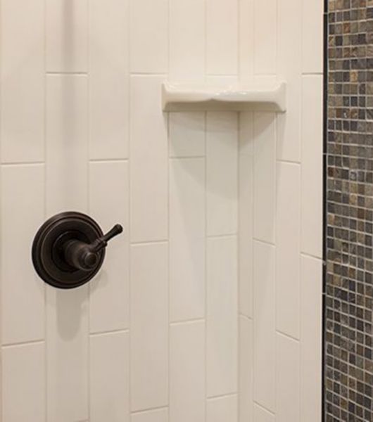 How to Install a Soap Dish in a Tile Shower