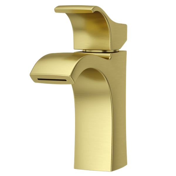 Brushed Gold Venturi Lf 042 Vnbg Single Control Bathroom