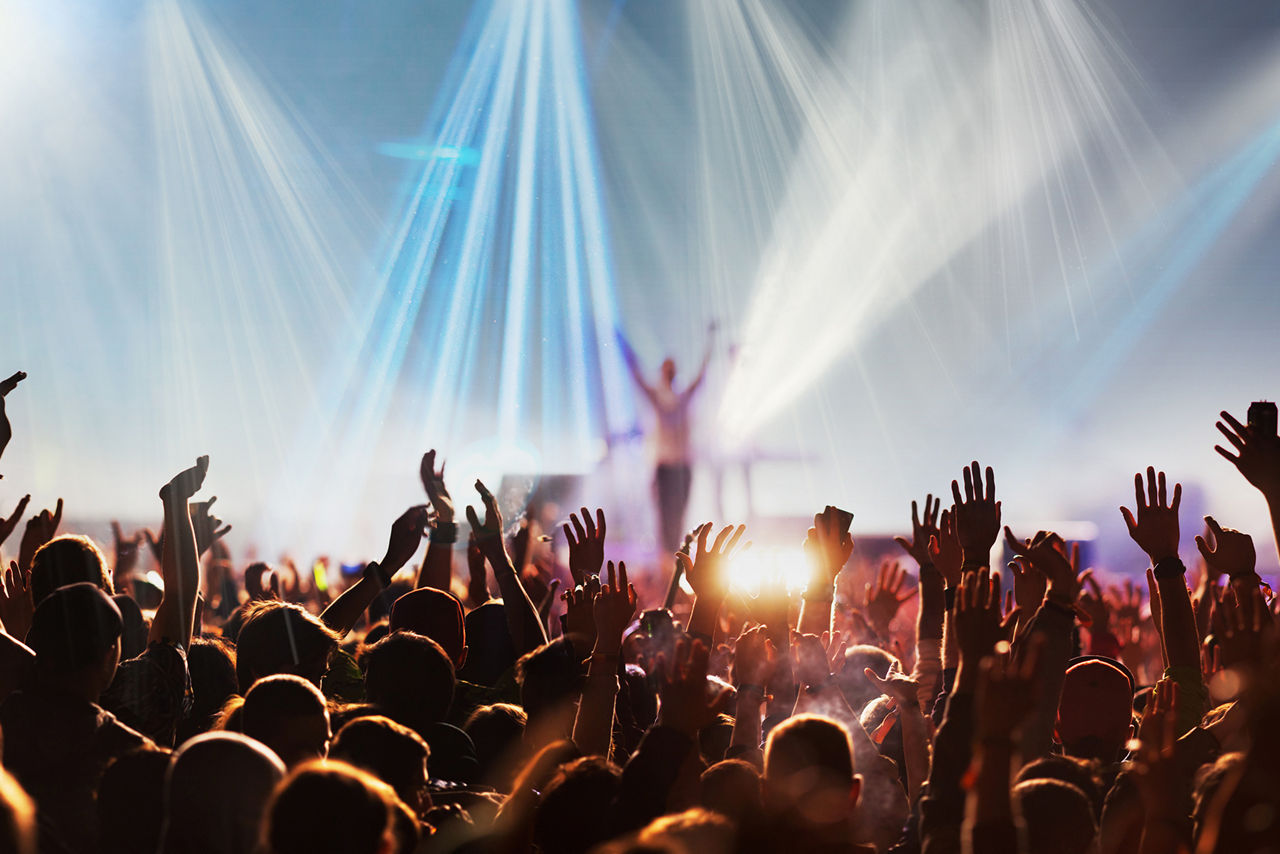 Concert scene