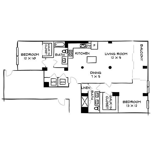 Flamingo Point | Miami, FL | The Park 2N Diagram