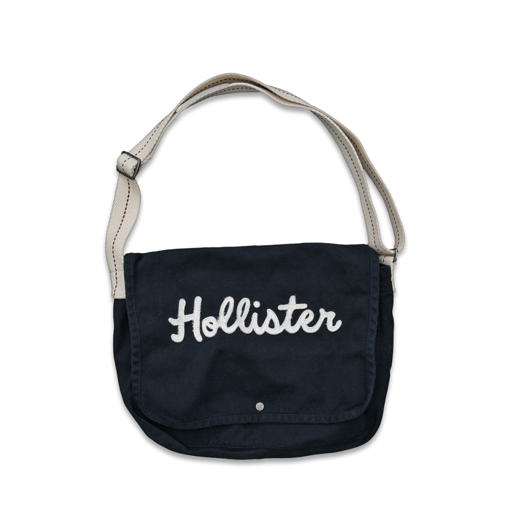 brand new with tags hollister messenger bag 100 % cotton snap down 