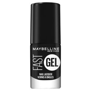 Fast Gel Nail Lacquer Blackout 17 Long-Lasting Nail Polish 7ml