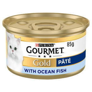 Gourmet Gold Pate Ocean Fish Wet Cat Food 