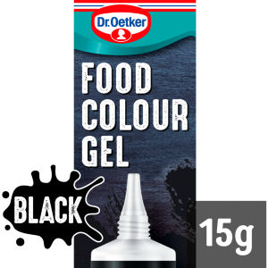 Dr. Oetker Black Extra Strong Food Colour Gel 15g