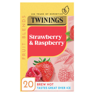 Twinings Strawberry & Raspberry Tea Bags  20s