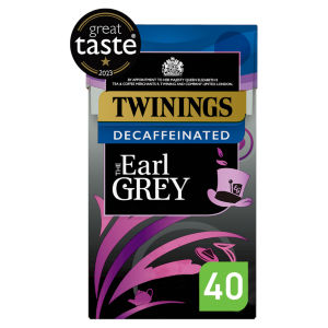 Twinings Decaffeinated Earl Grey Tea Bags 40 Pack 100g