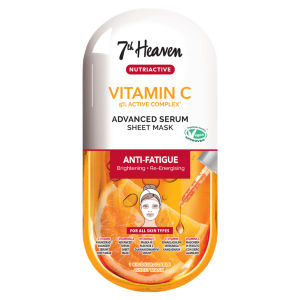 Nutriactive Vitamin C 5% Active Complex* Advanced Serum Anti-Fatigue Sheet Mask