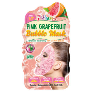 Pink Grapefruit Bubble Sheet Mask