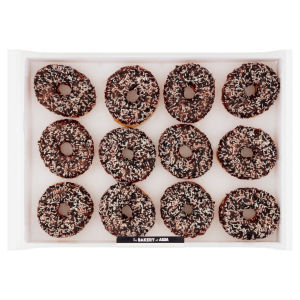 The Bakery 12 Choc Iced Donuts