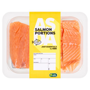 Salmon Portions (Typically 350g) (Typically 0.35KG)