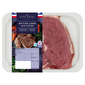 Extra Special British Lamb Leg Steak (Typically 0.25KG)